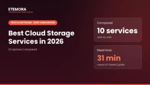 Best Cloud Storage Services in 2026: 10 Options Compared