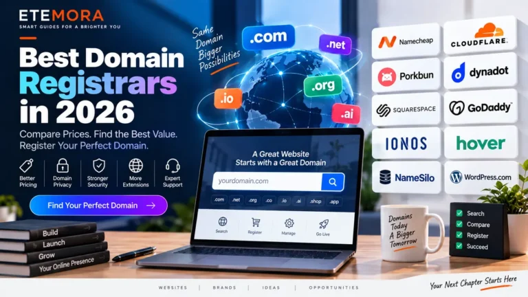 Best Domain Registrars in 2026: 10 Options Compared