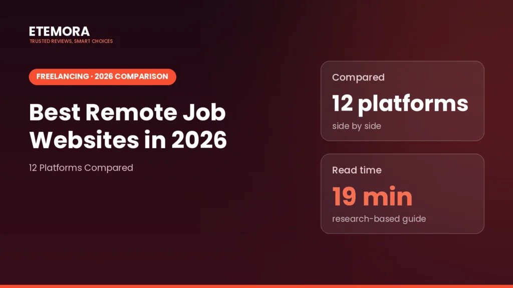 Best Remote Job Websites in 2026: 12 Platforms Compared