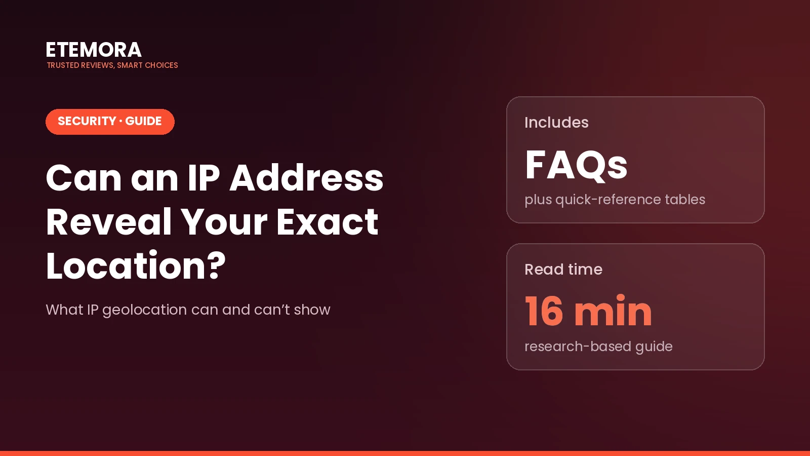 Can an IP Address Reveal Your Exact Location?