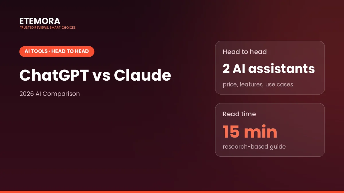 ChatGPT vs Claude 2026 AI comparison featured image