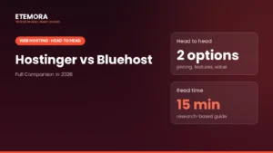 Hostinger vs Bluehost: Full Comparison in 2026
