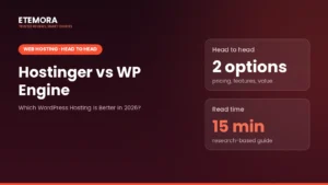 Hostinger vs WP Engine 2026: Which WordPress Host Is Better?