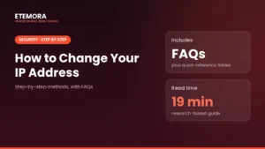 How to Change Your IP Address