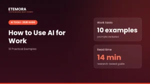 How to Use AI for Work: 10 Proven Examples in 2026
