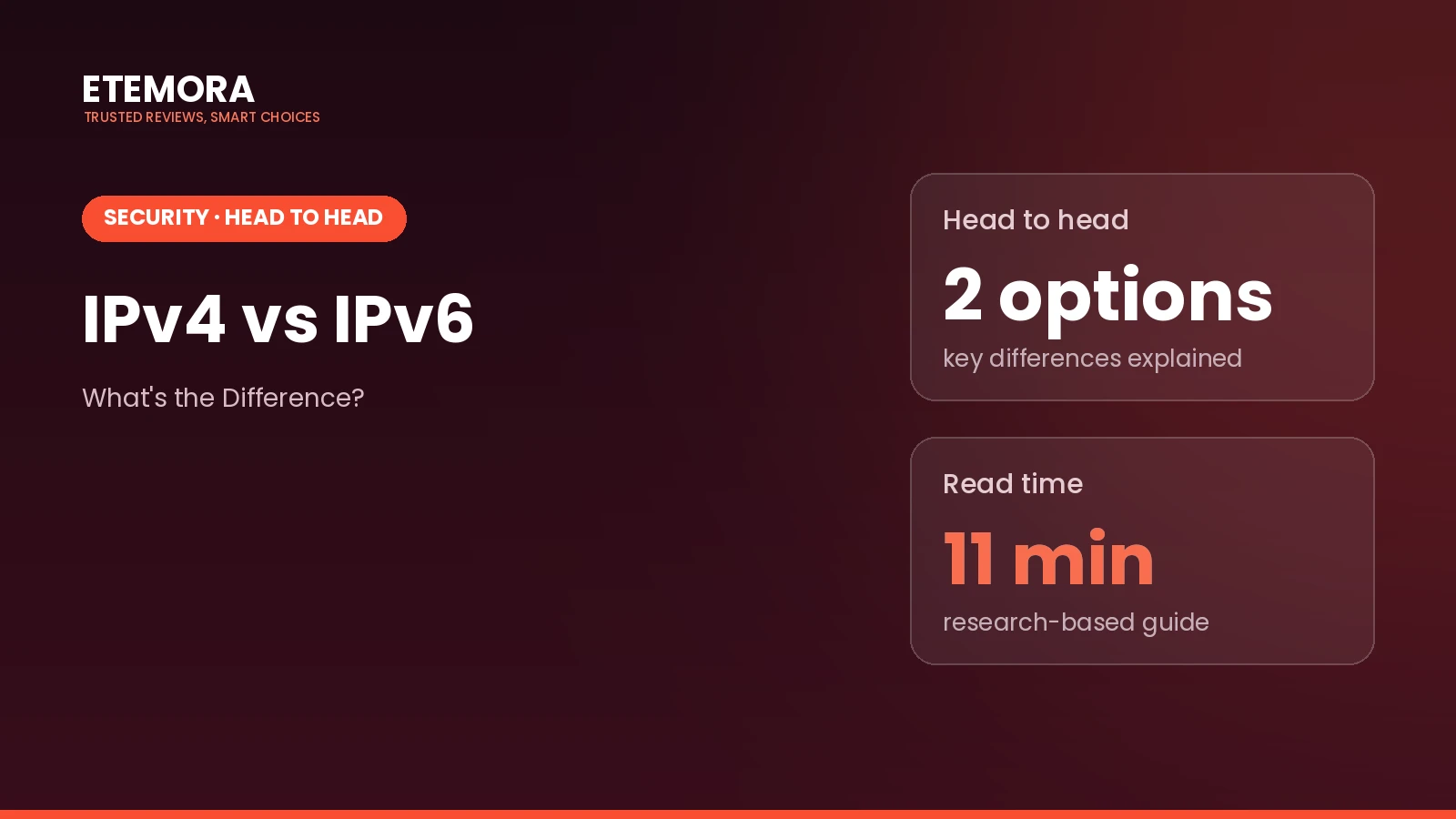 IPv4 vs IPv6: What’s the Difference?