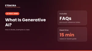 What Is Generative AI? How It Works, Examples & Uses
