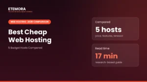 Best Cheap Web Hosting in 2026: 5 Proven Picks