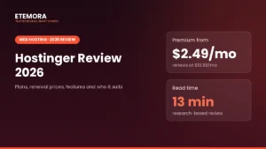 Hostinger Review 2026: Pricing, Renewals, Plans and Who It Suits