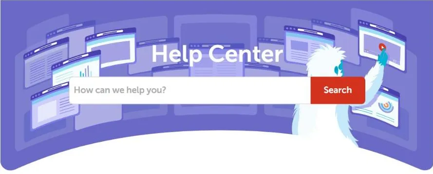 Namecheap Help Center search page with knowledgebase and guides
