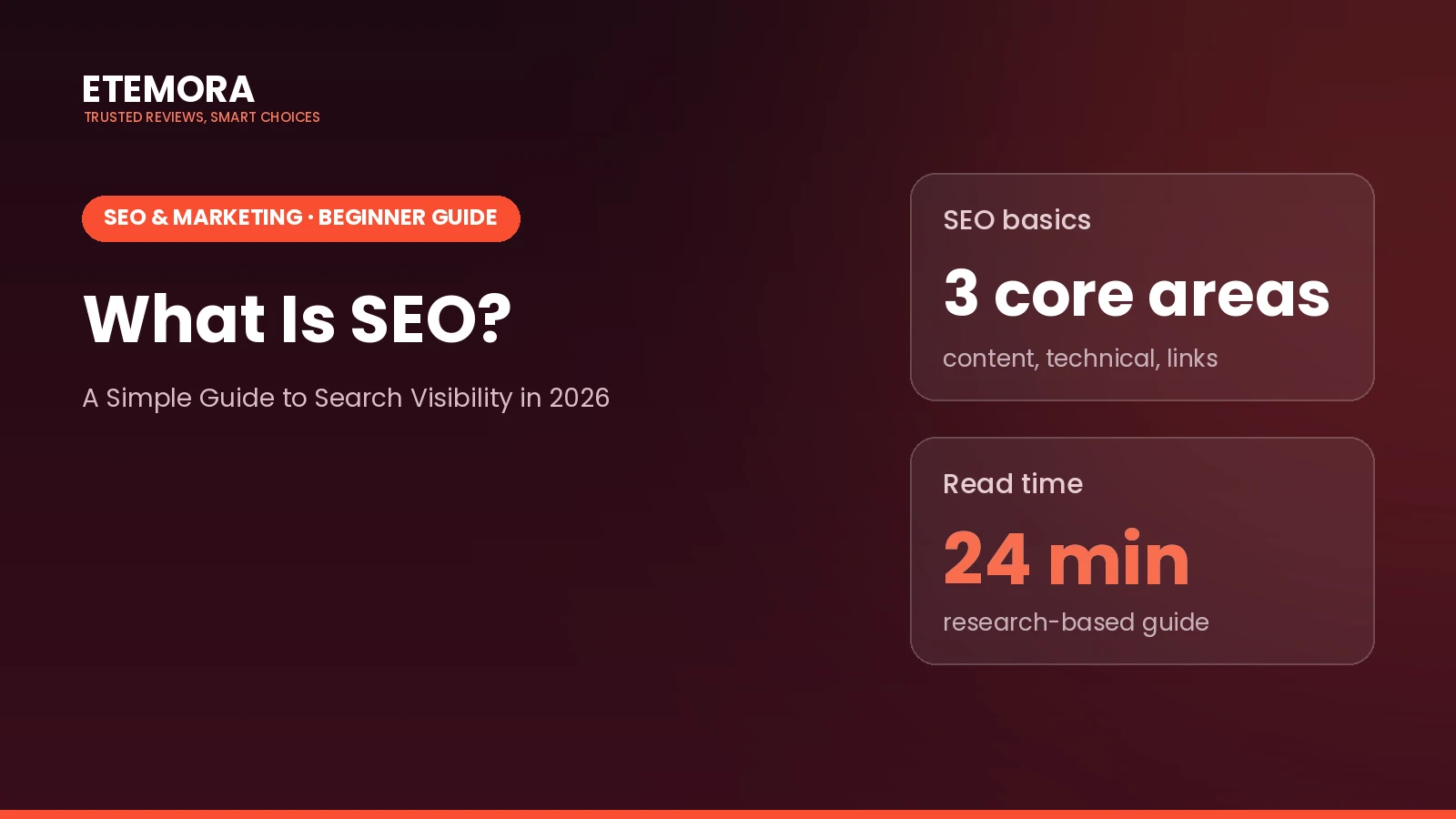 What is SEO: beginner guide to search engine optimization in 2026